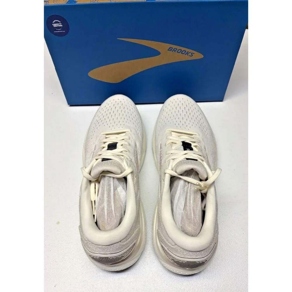 Brooks Ghost 16 Neutral White Cushioned Men’s Running Shoe Size 11.5M New in Box